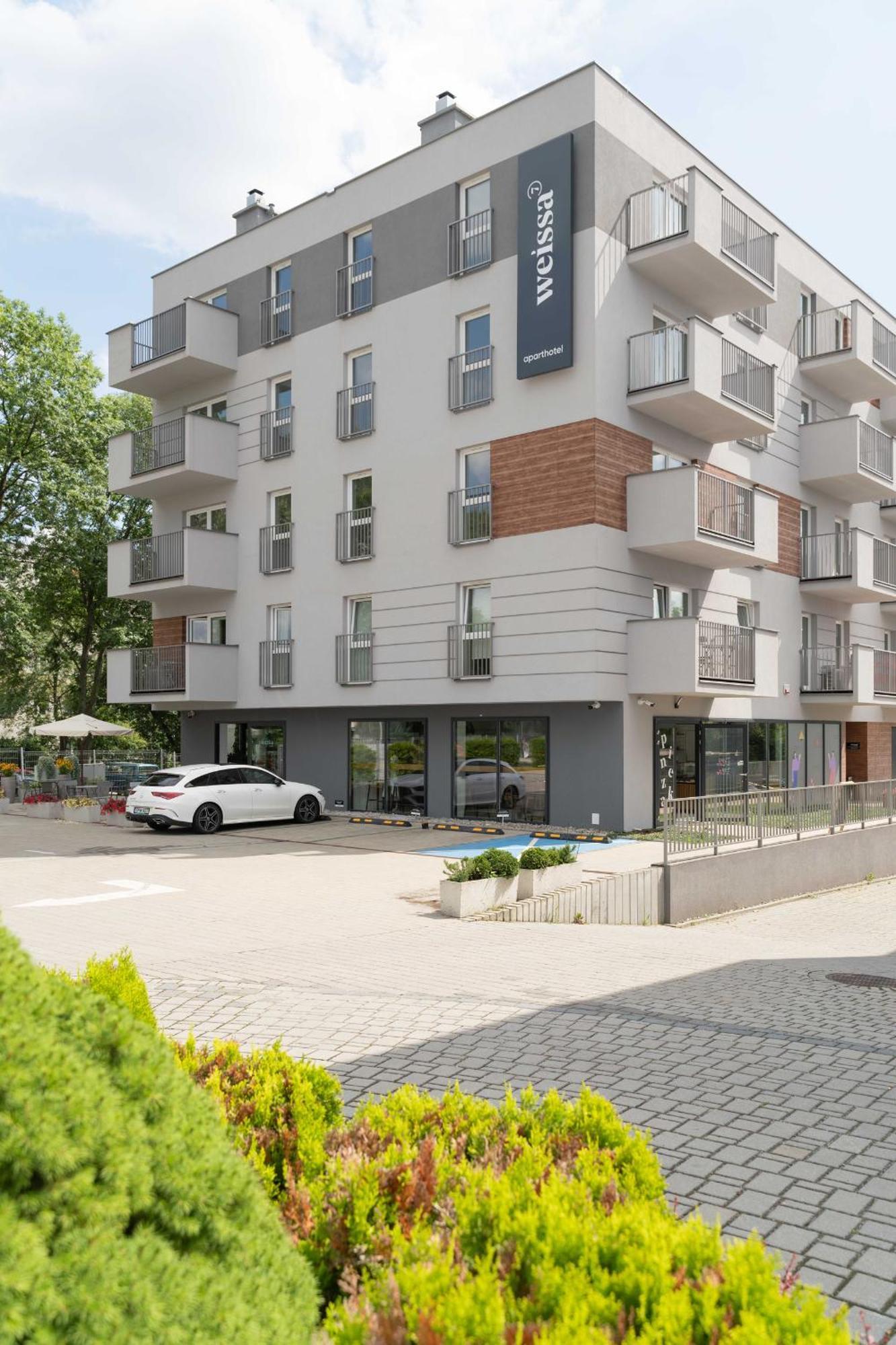 Aparthotel Weissa 7 Krakau Exterior foto
