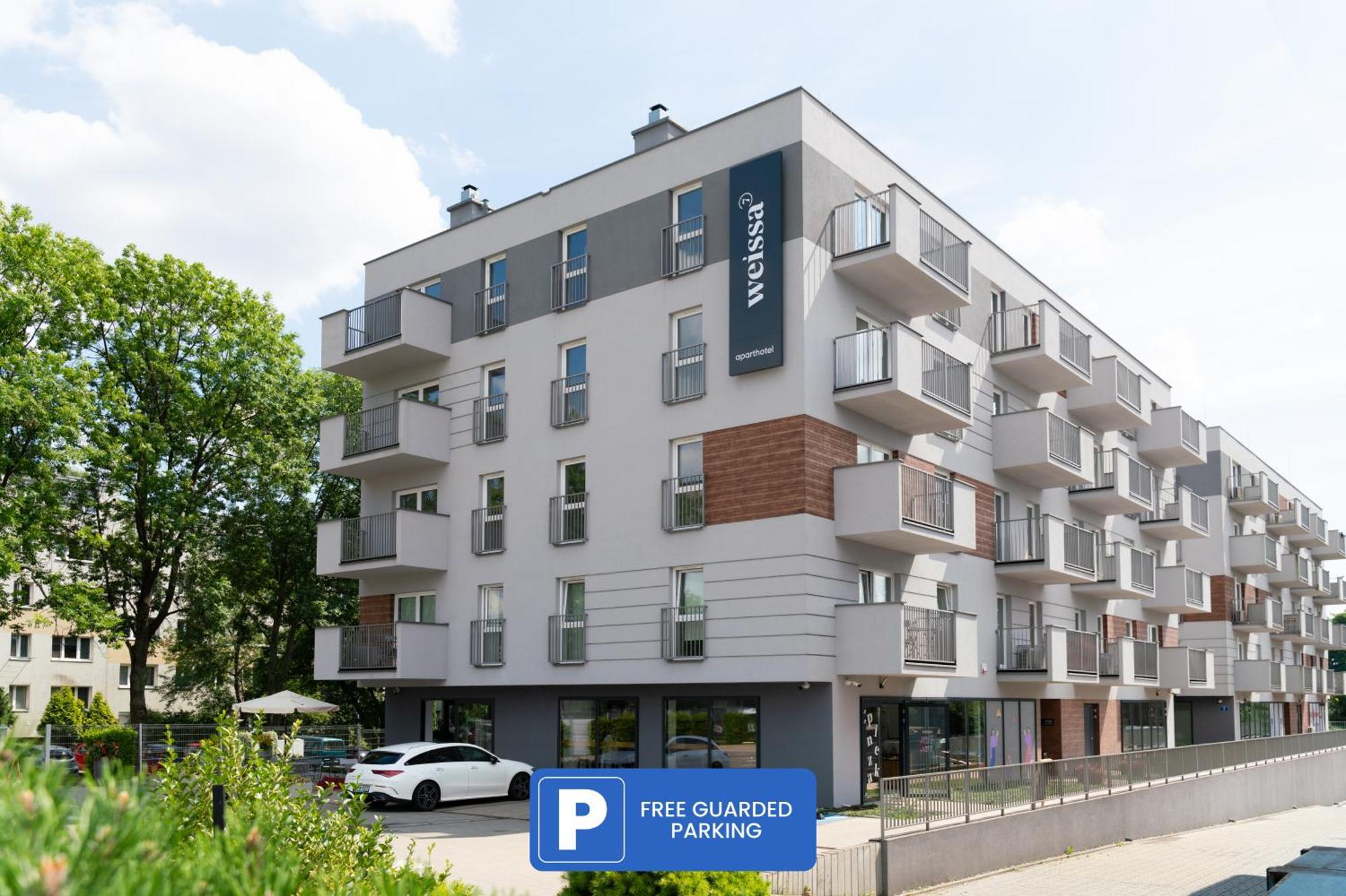 Aparthotel Weissa 7 Krakau Exterior foto